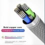 Кабел за бързо зареждане с LED осветление iPhone/Type-C/Micro Usb, снимка 12