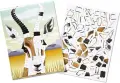 Книга със стикери Мозайка Melissa & Doug Сафари, снимка 2