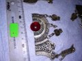 ЕЛЕМЕНТИ от ЕТНОГРАФСКИ СТИЛ НАКИТ ЛАКИРАН ПОСРЕБРЕН БРОНЗ и ЧЕРВЕН КАТАЛИН 34305, снимка 5