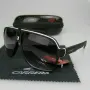 Слънчеви очила Carrera Aviator нови, черни и червени, UV400 защита, снимка 1