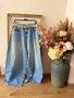 ZARA Дамски стилни широки дънки, снимка 10