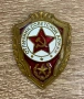 Значка „Отличник на Съветската армия“, месинг, тежка (≈12 г), оригинал СССР, снимка 1