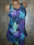 Harmony 44D/ L- Бански рокля с бикини в тропически принт , снимка 2
