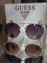 Кафяви слънчеви очила Guess Кръгли Бели рамки, снимка 5