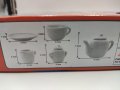 Керамичен сет за чай рисува се , снимка 2