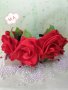 Красива Диадема " 7 червени рози", снимка 6
