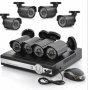 Комплект 8 броя камери видеонаблюдение FULL HD, снимка 3