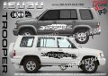 Isuzu Trooper стикери надписи лепенки фолио SK-SJV1-IS-D-TRO, снимка 1