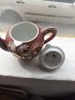 Сатцума Satsuma чайник Япония порцелан позлата печат, снимка 6