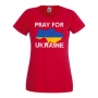 Дамска тениска PRAY FOR UKRAINE,Укркайна, против Войната, снимка 5