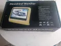 Headrest TFT монитор с DVD плейър+игра, снимка 1