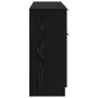 vidaXL Служебен шкаф 3 бр. Черния дъб 121 x 30 x 70 см, снимка 9