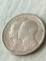 Гръцка сребърна монета от 30 драхми 1964 година 45603, снимка 4