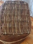 Голяма ръчно плетена кошница , снимка 7