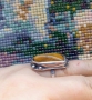 Дамски сребърен пръстен с тигрово око, снимка 6