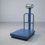 Електронна сгъваема платформена везна 300–350 кг 40×50, снимка 4