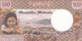 100 франка 1970-1981, Нови Хебриди, снимка 2