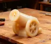 3D Топ оръдие силиконов молд форма фондан шоколад гипс смола свещ декор, снимка 4