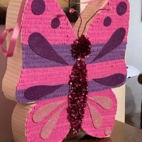 Пинята/тематичен декор пеперуда, снимка 6 - Декорация - 39554482