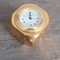 Миниатюрен кварцов часовник " LE TEMPS"-зарче, снимка 2 - Антикварни и старинни предмети - 41922250