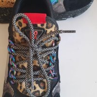 Дамски  цветни сникърси , размер 39, снимка 2 - Дамски ежедневни обувки - 41187354