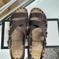 Мъжки кожени сандали"Gianii", снимка 1 - Мъжки сандали - 41787398