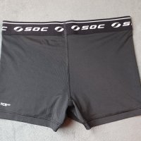 SOC M/L (EU 38) черен дамски спортен боксер/къс клин, снимка 13 - Клинове - 41638383