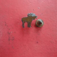 Знак значка лос елен с емайл , снимка 1 - Колекции - 40278920