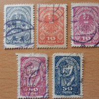 Австрия 1919 - 1920г., снимка 1 - Филателия - 34965664