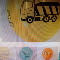 100броя балони на тема строителни машини , разноцветни , снимка 1 - Декорация за дома - 36067437