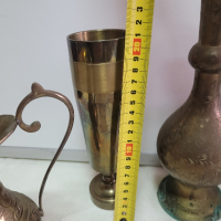 вази,ибрици,бокали месингови , снимка 9 - Декорация за дома - 44519188