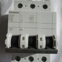 Продавам Автоматични предпазители Siemens 5SJ6 310-7  C10 3P, снимка 2 - Друга електроника - 39680102