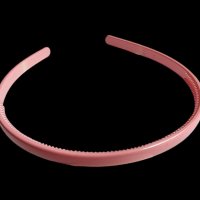 Бледо розова тънка пластмасова диадема 0.70 см, снимка 1 - Аксесоари за коса - 41005439