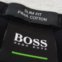 Hugo Boss Paddy Slim Fit Pima Pique Cotton Mens Size XL ОРИГИНАЛНА Тениска!, снимка 4 - Тениски - 41290046
