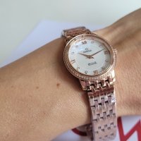 Дамски часовник OMEGA De Ville Prestige quartz 27.4mm батерия клас 5А+, снимка 13 - Дамски - 34772943