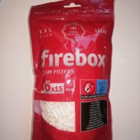 филтри за цигари"Firebox"1000/15мм., снимка 1 - Празни пълнители - 39324889
