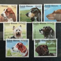 Кучета от Гвинея Бисау 1988 с печат., снимка 1 - Филателия - 41852554