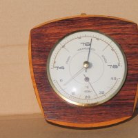 Немски барометър с термометър ''Fischer", снимка 6 - Други ценни предмети - 39663619