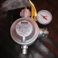 Газов регулатор Rowi с двойна защита, снимка 2 - Барбекюта - 42493666
