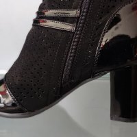 Елегантна дамска бота, снимка 6 - Дамски обувки на ток - 35822179