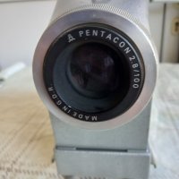 Диапроектор PENTACON 2.8/100, GDR, снимка 2 - Антикварни и старинни предмети - 39119399
