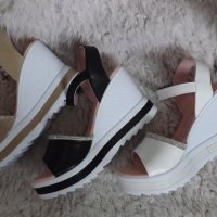 Сандали, платформа, два цвята, код 569/ББ1/25, снимка 4 - Дамски ежедневни обувки - 40865030