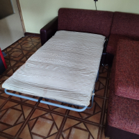 Разтегателен ъглов диван с ракла, снимка 9 - Дивани и мека мебел - 44596455