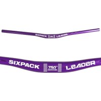 SixPack Purple Leader 31.8 x 750mm Riser Bar Качествено Кормило, снимка 2 - Части за велосипеди - 38700327