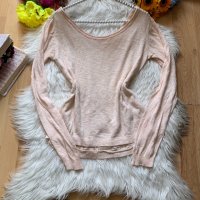 Пуловер с дантелен гръб, снимка 1 - Блузи с дълъг ръкав и пуловери - 34715456
