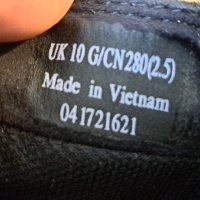 clarks 1825 gore-tex мъжки обувки естествена кожа номер 44,5 UK 10 черни , снимка 6 - Ежедневни обувки - 42702038