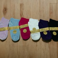 Многоцветни дамски чорапи 6 бр., снимка 1 - Дамски чорапи - 44498714