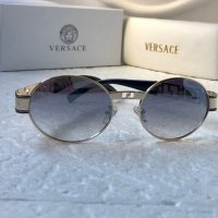 -25 % разпродажба Versace 2022 дамски слънчеви очила мъжки унисекс овални кръгли, снимка 4 - Слънчеви и диоптрични очила - 38697511
