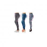 1241 Slim 'N Lift Caresse Jeans атрактивен клин-дънки, снимка 4 - Клинове - 35732106