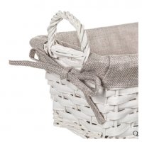 Плетена кошница за съхранение, снимка 6 - Органайзери - 34162897
